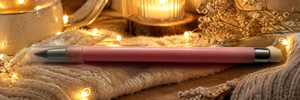 Crayon plomb éternel rose