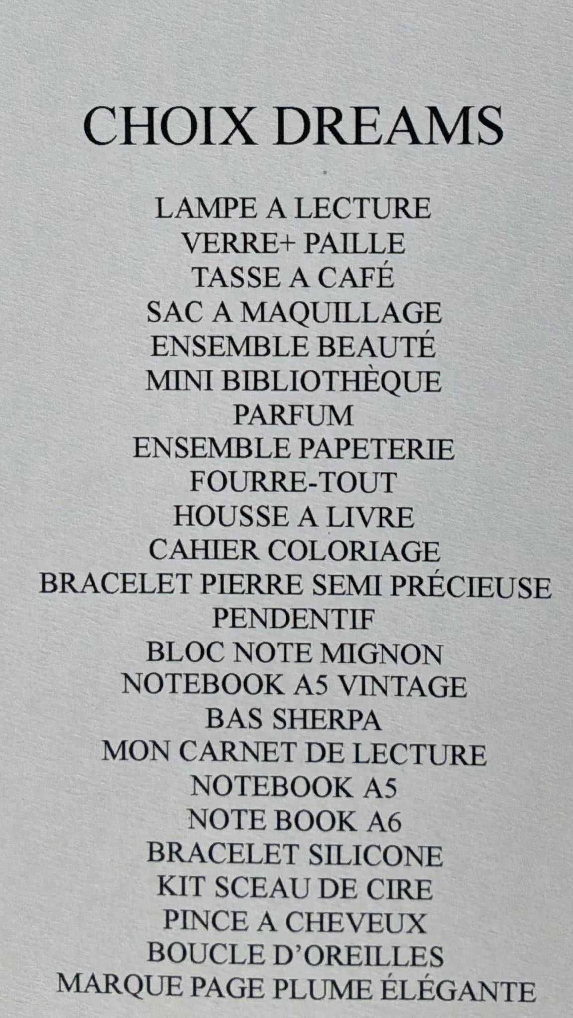 ENSEMBLE MYSTÈRE