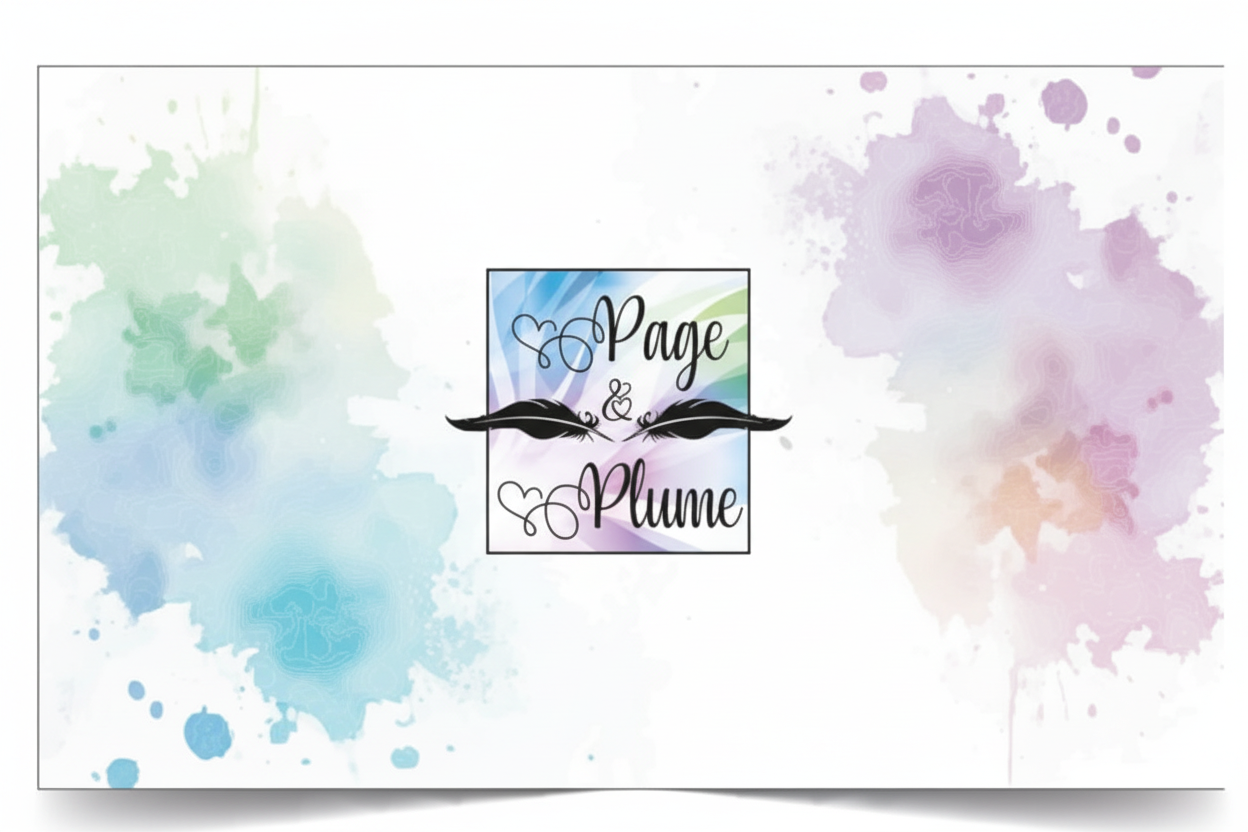 Bannière Page et Plume - Fond atténué