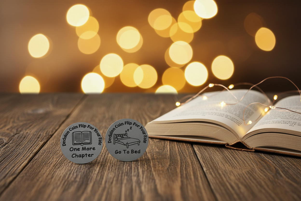 Décision Coins - One More Chapter et Go To Bed - ambiance lecture cosy