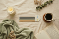 Bandes adhésives Sticky Notes décors cocooning vert pâle